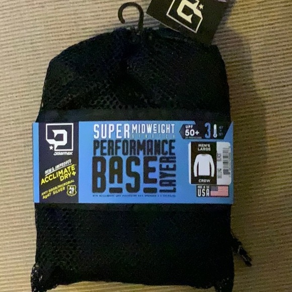 Polarmax 3.0 SUPER MIDWEIGHT CREW - Black - Picture 10 of 11